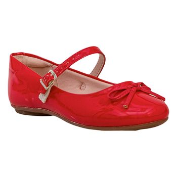 Sapatilha-Vermelho-Kids-Laco-Frontal-|-Molekinha-Tamanho--26---Cor--VERMELHO-0